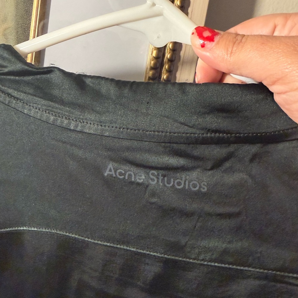 Acne Studios Dark Gray Shirt - Picture 3 of 9